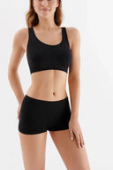Bezszwowe bokserki damskie Gabriella Boxer Briefs w kolorze czarnym, rozmiar S #extras_black