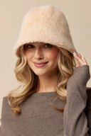 Kapelusz Luis z wełny i wiskozy w kolorze light peach #extras_light peach