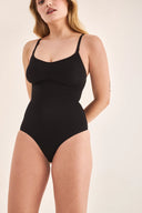 Gabriella Maxi Shape Sculpt Body modelujące sylwetkę na ramiączkach w kolorze czarnym, rozmiar S #extras_black