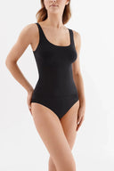 Bezszwowy top Tank Gabriella na grubych ramiączkach w kolorze czarnym, rozmiar S #extras_black