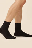 Grube męskie skarpetki Gabriella SW078 w prążek w kolorze nero rozmiar 39/42 #extras_nero